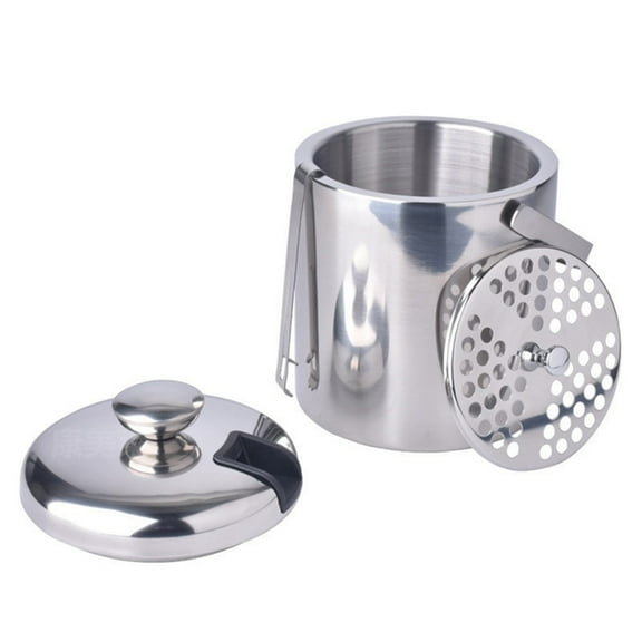 Double Wall Insulated Ice Bucket for Beer Bar Party Stainless Steel Container