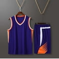 thumbnail image 1 of Custom Basketball Jersey Set for Men Kids Club College Team Professional Basketball Training Uniforms Suit Quick Dry Sportswear LS, 1 of 1