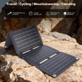 thumbnail image 5 of 40W Foldable Solar Panel Charger with USB C and USB A Outputs, Folding Solar Charger Compatible with Phone Tablet Power Banks, Portable Solar Panel Waterproof for Outdoor Camping, Hiking, Backpacking, 5 of 8
