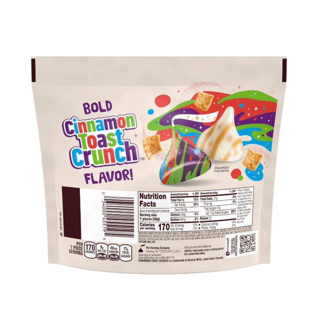 2) Cinnamon Toast Crunch Kisses - 9oz/16ct