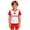 Canada, variant on Unisex Kids Football Girls Football Shirts Boy Football Outfits Little Athlete 2 14 Years Clothes