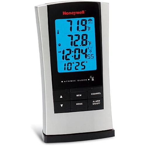 Honeywell Wireless Indoor/Outdoor Thermometer with Atomic Clock
