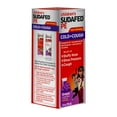thumbnail image 3 of Children's Sudafed PE Cold + Cough Suppressant, Cold Medicine & Nasal Decongestant, Grape Flavor Liquid Cough Relief, 4 fl. oz, 3 of 6