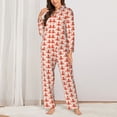 thumbnail image 2 of Fotbe Octopuses1 Conjunto de Pijama de Manga Larga para Mujer con Estampado, Ropa de Dormir de 2 Piezas, Conjunto de Casa Suave y Cómodo con Bolsillos-X-Large, 2 of 7