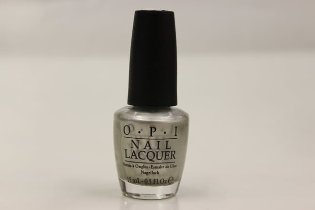 OPI- Nail Lacquer- This Silver's Mine! 1/2 FL OZ - Walmart.com