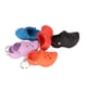 thumbnail image 3 of Uadme 5 Uds Llaveros De Zapatillas De Silicona, Rojo Violeta Lago Azul Negro Naranja Sandalias Con Agujero Llavero Colgante Decoración Para Mochila Escolar, 3 of 14
