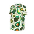 thumbnail image 2 of Balery Green Avocado Baseball Jersey for Men Casual Button Down Shirts Short Sleeve Active Team Sports Uniform-3X-Large, 2 of 9