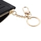 thumbnail image 4 of Cartera corta de cuero para mujer, tarjetero, minicartera informal, monedero Negro Hugo Cartera corta para mujer, 4 of 8
