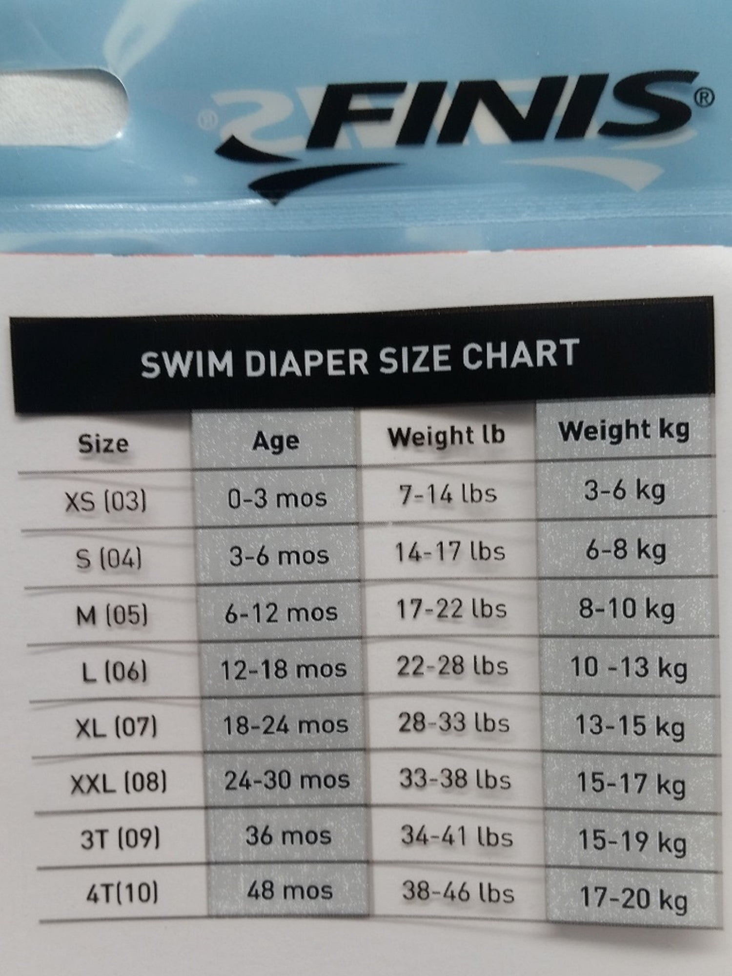 3t reusable swim diaper