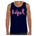 thumbnail image 1 of Awkward Styles Breast Cancer Awareness T-Shirt Hope Pink Ribbon Tank Tops for Men, 1 of 4