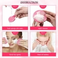 thumbnail image 3 of Compressed Facial Sponge Face Cleansing Sponge Makeup Removal Sponge Pad Exfoliating Wash Round Face Sponge, 3 of 5