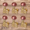 thumbnail image 1 of Clavijas De Afinación De Cuerdas De Guitarra Perilla de cabezales de guitarra de 6 piezas completamente cerrada para instrumentos musicales (6 a la derecha) Sywqhk Para Estrenar, 1 of 8