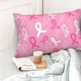 thumbnail image 4 of Balery Breast Cancer Awareness (3) Funda de Cojín Estampada, Regalos para Mujeres, Regalos de Amor para Ella, Regalos para Novia o Esposa, Funda de Almohada-20"x30", 4 of 6