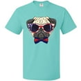 thumbnail image 3 of Inktastic Pug Dog July 4th Patriotic Sunglasses T-Shirt, 3 of 5