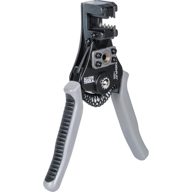 Pelacables solares automático Klein Tools 11069S, pelador de precisión para cables eléctricos trenza