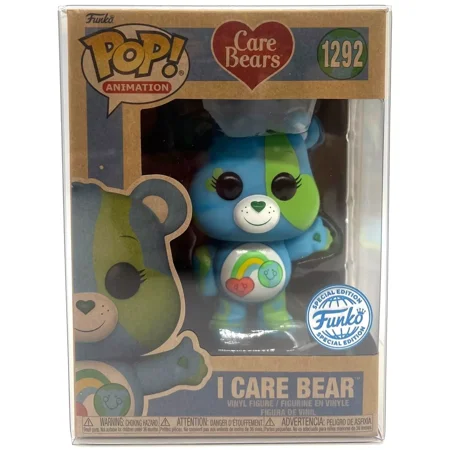 Care Bears I Care Bear Earth Day #1292 Special Edition with Protector