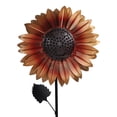 thumbnail image 1 of Comederos para pájaros colgantes de girasol, comedero para pájaros de girasol, alimentador de colibrí pequeño de metal, criadores de pájaros al aire libre de girasol de metal, uso conveniente, 1 of 8