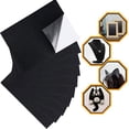 thumbnail image 5 of Adhesivas De Tela De Fieltro Multiusos De Terciopelo Negro Resistente Al Agua Con Pegamento Adhesivo Para Manualidades, Joyero, Revestimiento De Muebles, Almohadillas Protectoras 10 Hojas Methold HA016863-00, 5 of 5