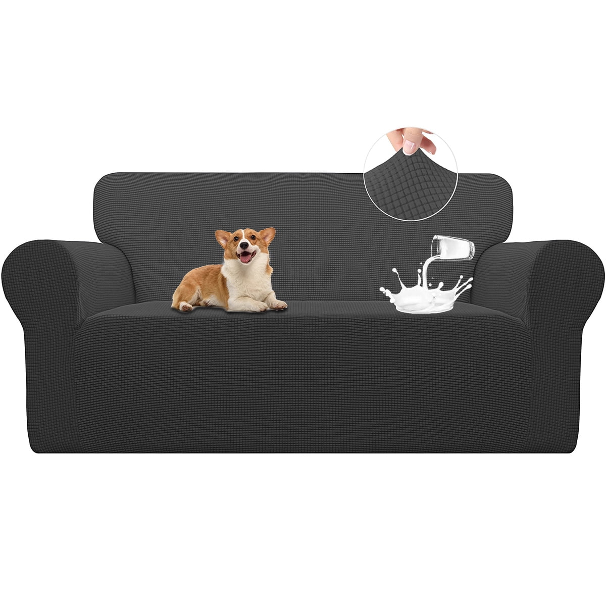 Sanmadrola 100 Waterproof Sofa Cover Non Slip Couch Cover Stretch