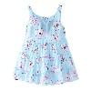 Sun Dresses Floral Flowers Sleeveless Beach Straps Dress for Girls Casual Girls Dresses