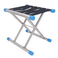 thumbnail image 2 of Mini Taburete Plegable, Taburete Plegable Portátil Para Exteriores Con Soporte De Acero Inoxidable, Asiento De Taburete Para Acampar Resistente Y Con Rodamientos Grandes Para, 2 of 8