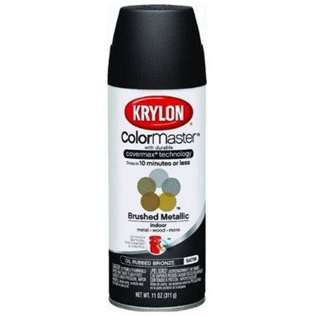 - Krylon Colormaster Oil Rubbed Bronze