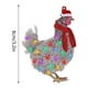 thumbnail image 3 of Bufanda navideña Decoración navideña de pollo de madera Colgante navideño de dibujos animados Adornos navideños Colgantes para el árbol de Navidad Colgantes para niños, 3 of 4
