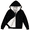 Black, variant on Real Love Girls' Sweatshirt - Super Soft Plush Sherpa Zip Up Hoodie Sweatshirt (7-16)