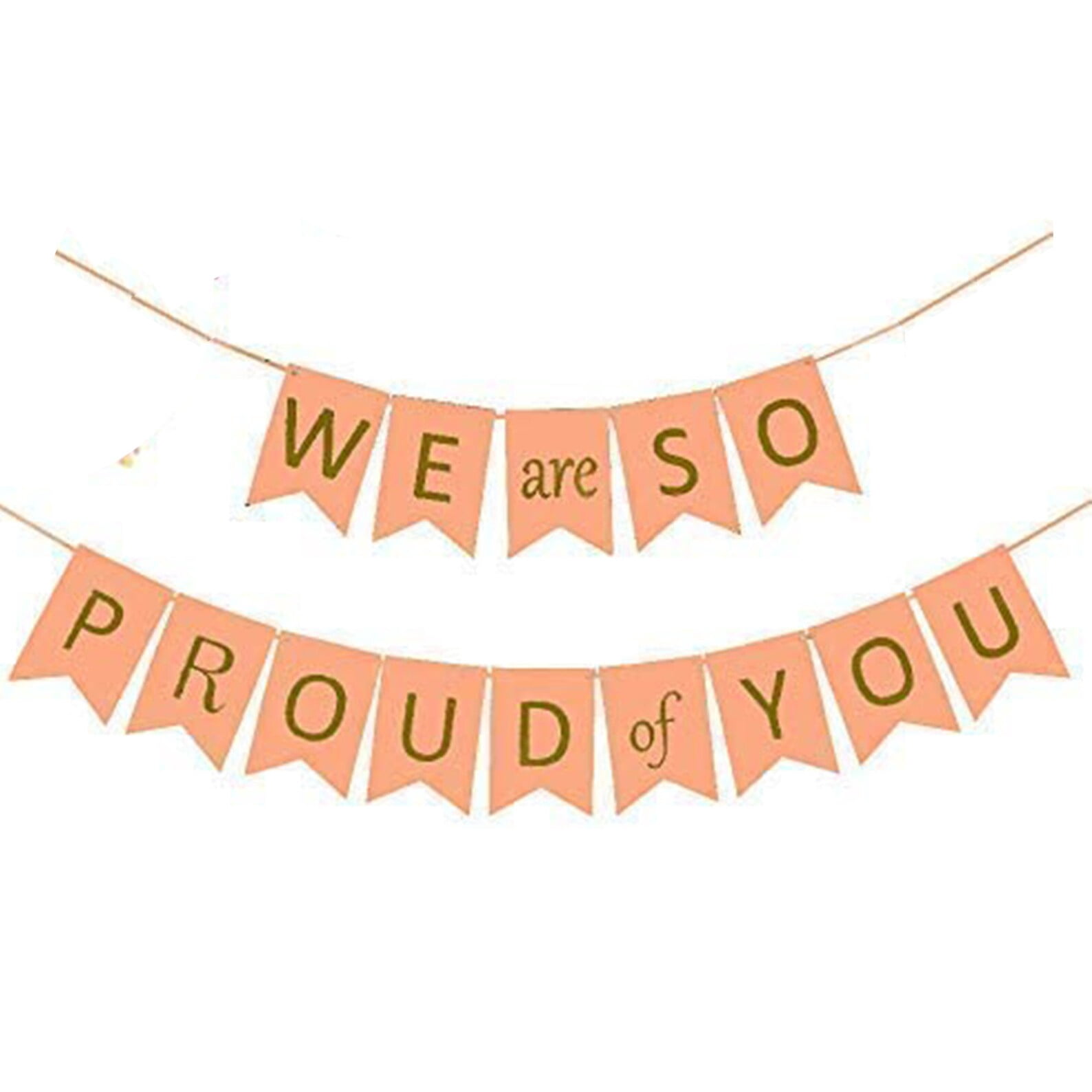You Did It Graduation Banner – Class Of 2025 Decor, Black & Red Glitter, 9 Ft Party Banner