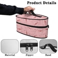 thumbnail image 5 of HELLHERO Travel Irons Organizer Pig Pattern Handheld Travel Case Compatible with Full-Size Irons and Accessories, Bag Only, 5 of 6