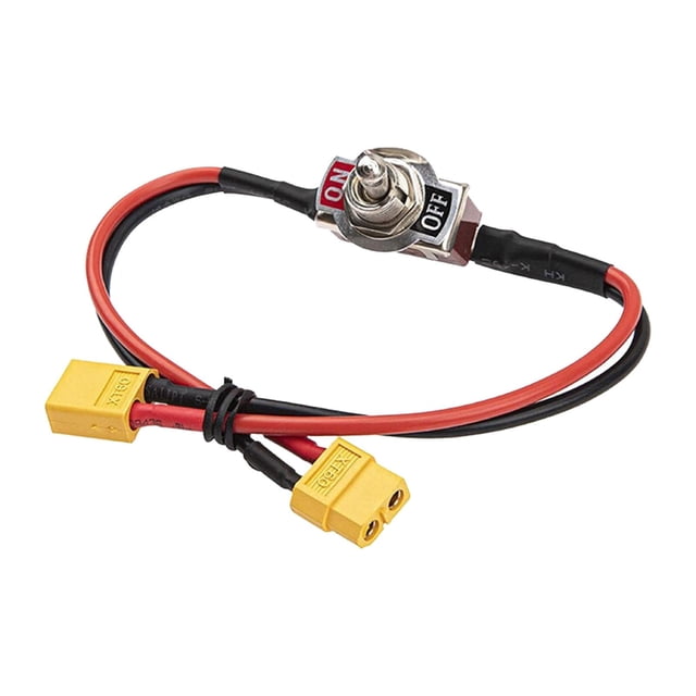 Reemplazo de interruptor de corriente grande, interruptor de alimentación eléctrica, desconexión rápida. Interruptor de encendido/apagado de 250 V. Enchufe XT60