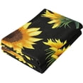 thumbnail image 3 of GZHJMY Sunflower Soft Hand Towels, 2 Pcs Absorbent Bath Towel Decorative Fingertip Towels for Bathroom Gym Spa Hotel Beach Swimming Pool,14.4"x 28.3", 3 of 7