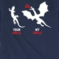 thumbnail image 3 of Instant Message - Your Uncle, My Uncle - Toddler And Youth Long Sleeve Graphic T-Shirt, 3 of 6