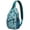 Marine Waves a, variant on Marine Waves and Lighthouse Themed Travel Sling Backpack Lightweight Durable Multipurpose Crossbody Bag for Beach Sailing Hiking and Daily Commuting