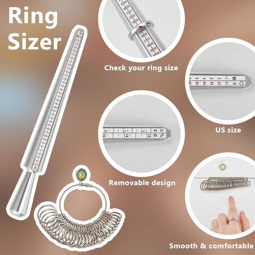 Jewelry Making Supplies Kit forAdult and Beginner Jewelry Making Tools Jewelry Repair Tool with Accessories Jewelry Pliers Jewelry Findings Polishing Tools