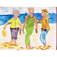 thumbnail image 1 of Betsy Drake PM415 Grandma At the Beach Ensemble de 4, 1 of 1