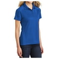 thumbnail image 4 of Yellow Rooster Women's Dri-Mesh Pro Female Polo T-Shirts Royal XS, 4 of 6