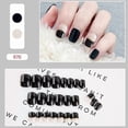 thumbnail image 4 of 24pcs Wear Long Paragraph Fashion Manicure Patch False Nails Save Time Wearable Nail Patch, 4 of 4