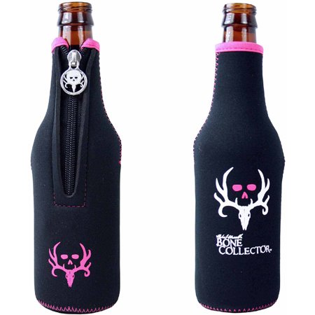 Bone Collector Bottle Sleeve  Pink
