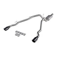 thumbnail image 1 of Flowmaster Exhaust System Kit 737860 Signature Series Cat-Back System; 304 Stainless Steel; With Muffler; 3 Inch Pipe Diameter; Single Exhaust With Dual Exit; Dual Split Rear Exit, 1 of 12