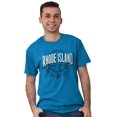 thumbnail image 5 of Rhode Island RI Student Campus Pride Men's Graphic T Shirt Tees Brisco Brands S, 5 of 6