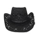 thumbnail image 1 of ¡Rebaja! Fdelink Fashion Lady - Gorra informal plegable, sombrero ancho de paja para el sol, para mujer y hombre (negro), 1 of 2