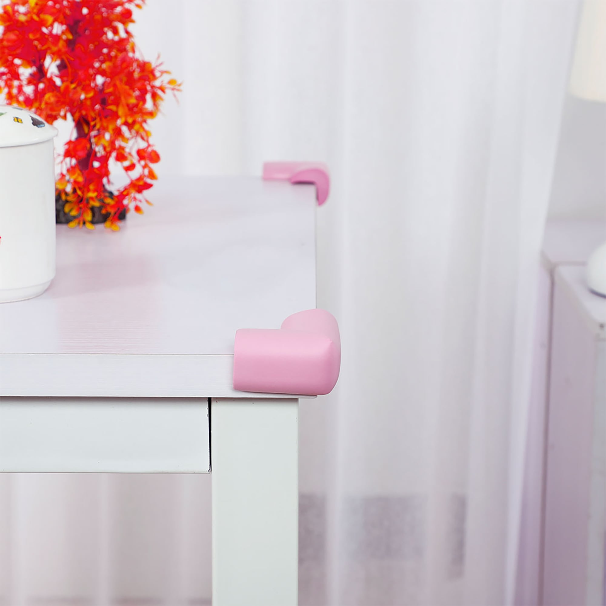 4pcs Desk Tables Edge Foam Corner Cushion Guards Strip Roll Soft Bumper