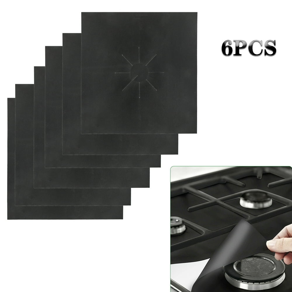 12/6Pcs Gas Range Protectors, TSV Stove Protectors Stove Burner Covers