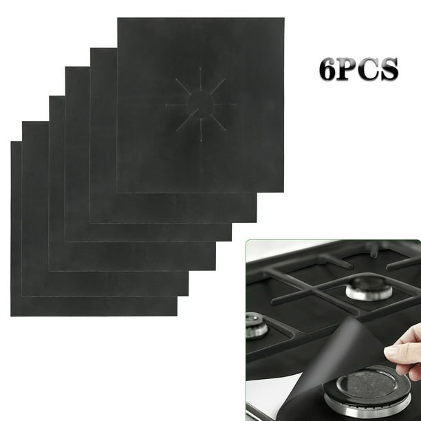 12/6Pcs Gas Range Protectors, TSV Stove Protectors Stove Burner Covers