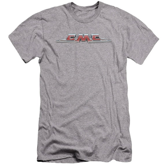 Gmc - Chrome Logo - Premium Slim Fit Short Sleeve Shirt - Medium