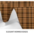 thumbnail image 4 of Rectangle Tablecloth 60x102 Inch, Brown Glen Plaid Rectangular Table Cloths Waterproof Table Cloth Cover Farmhouse Table Cover for Buffet Table, Parties, Holiday Dinner, Wedding, 4 of 8