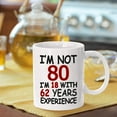 thumbnail image 5 of 80th Birthday Gifts for Women Men, Gifts for 80 Year Old Women Men, 80 Year Old Birthday Gifts for Women Men, 1944 Birthday Gifts Coffee Mug for Grandma, Grandpa, Dad, Mom, Friend, Sister, Brother, 5 of 5