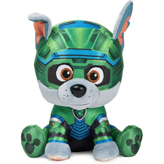 GUND PAW Patrol: The Mighty Movie Rocky Stuffed Animal, Officially Licensed Plush Toy for Ages 1 and Up, 6”