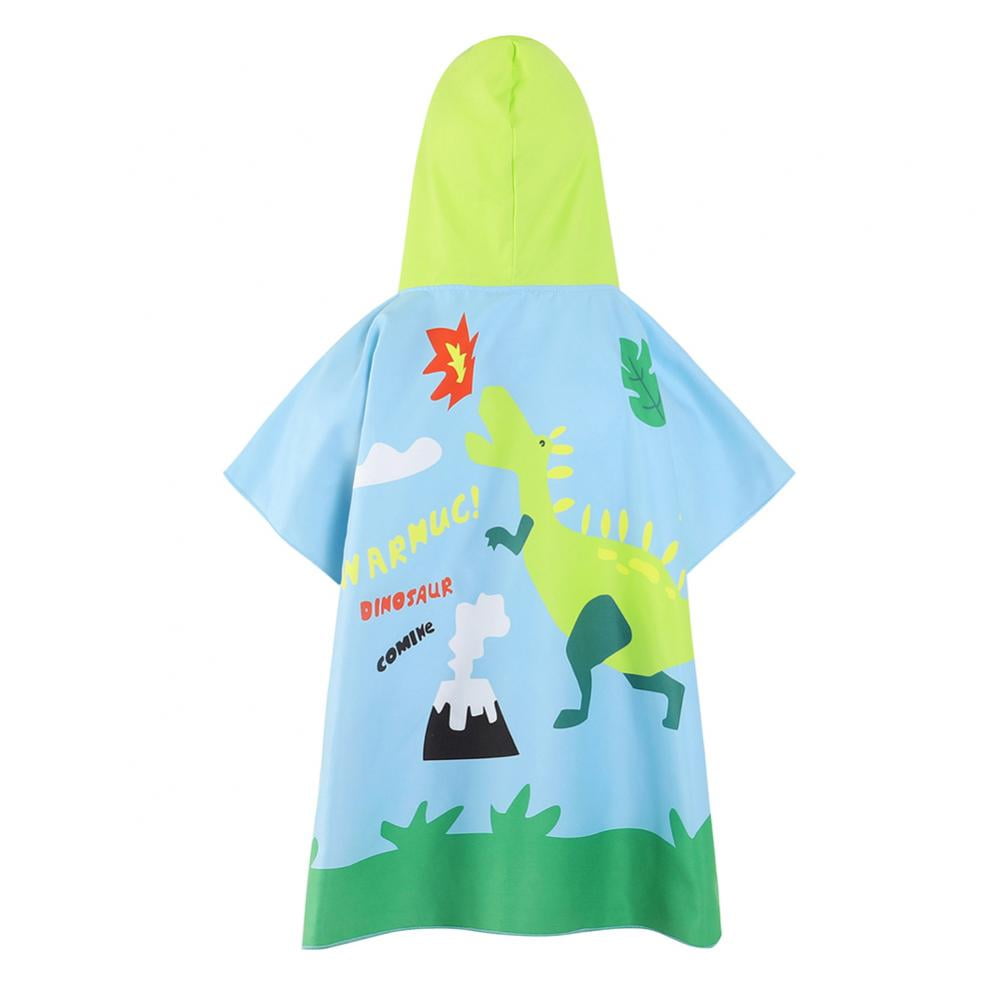 Super Soft and Absorbent Shark Theme Hooded Beach Towel Poncho for Kids, Toddlers Boys Girl Bath